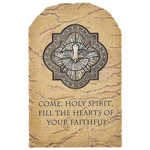 Confirmation Arched Tile Plaque With Wire Stand - 10" H - Saint-Mike.org