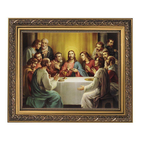 Last Supper - Framed Print - Saint-Mike.org