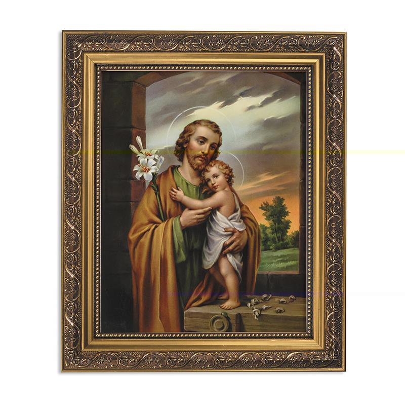 Saint Joseph - Framed Print - Saint-Mike.org