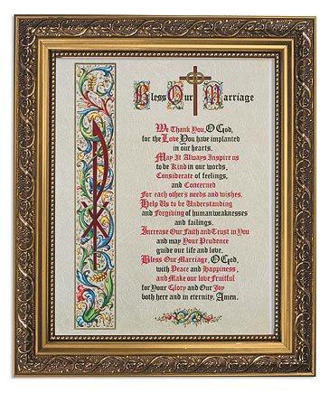Bless Our Marriage - Framed Print - Saint-Mike.org