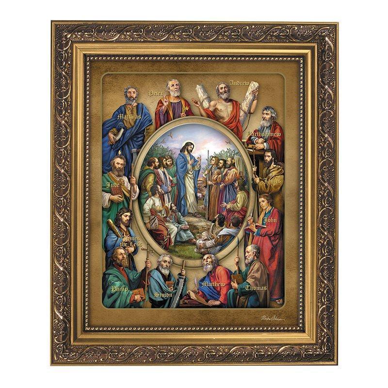 12 Apostles - Framed Print - Saint-Mike.org