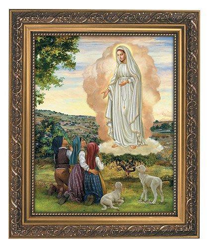 Our Lady of Fatima - Framed Print - Saint-Mike.org