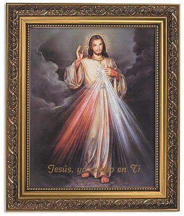 Jesus Misericordio (Divine Mercy) - Framed Print - Saint-Mike.org