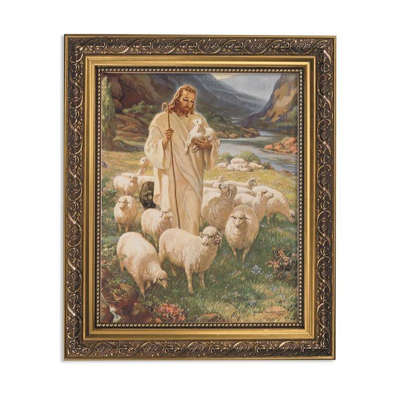 Lord Is My Shepherd - Framed Print - Saint-Mike.org