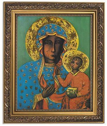 Our Lady of Czestochowa Icon - Framed Print - Saint-Mike.org