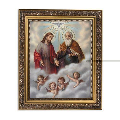 Holy Trinity - Framed Print - Saint-Mike.org