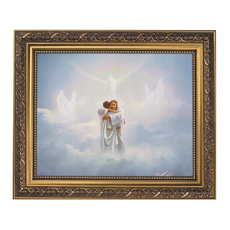 The Reunion (Welcome Home) - Framed Print - Saint-Mike.org