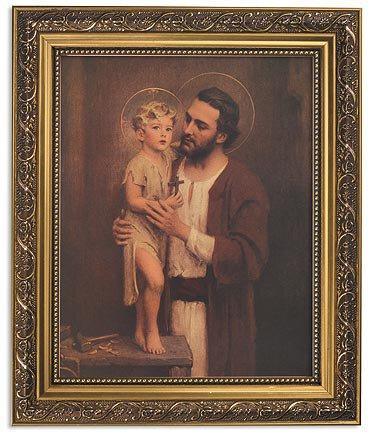 Saint Joseph - Framed Print - Saint-Mike.org