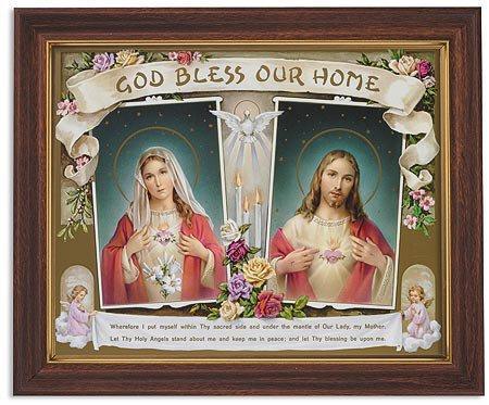 God Bless Home - Framed Print - Saint-Mike.org