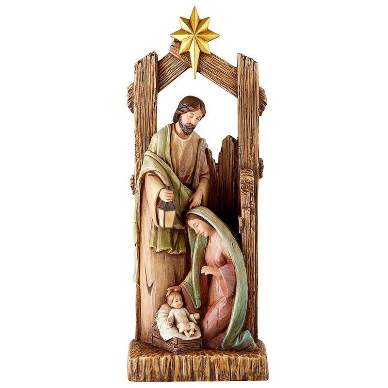 Adoration Nativity Statue - 14.5" H - Saint-Mike.org