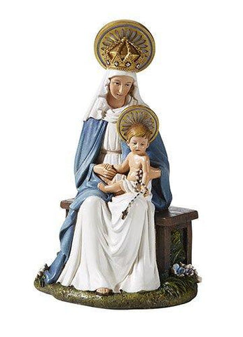Seated Madonna and Child Figurine (Hummel Collection) - 6" H - Saint-Mike.org