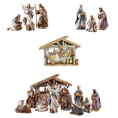 Bethlehem Nights Nativity Set Collection Bundle - 4 piece - Saint-Mike.org