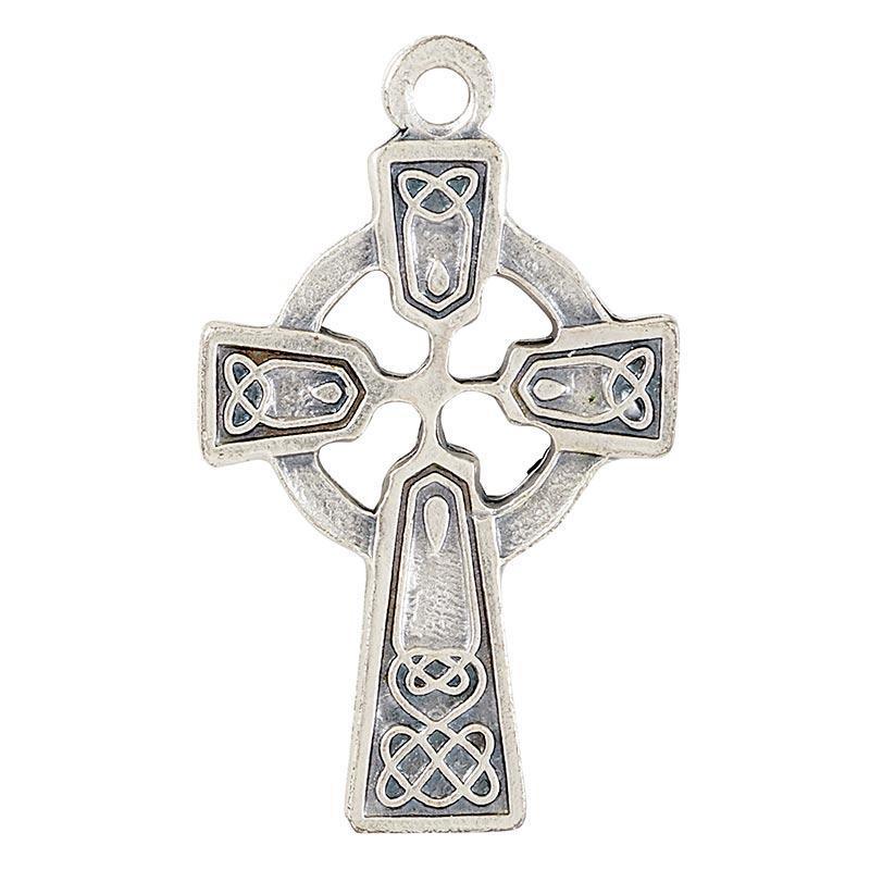 Celtic Cross Pendant Necklace (Heritage Collection) - 18" Chain - Saint-Mike.org