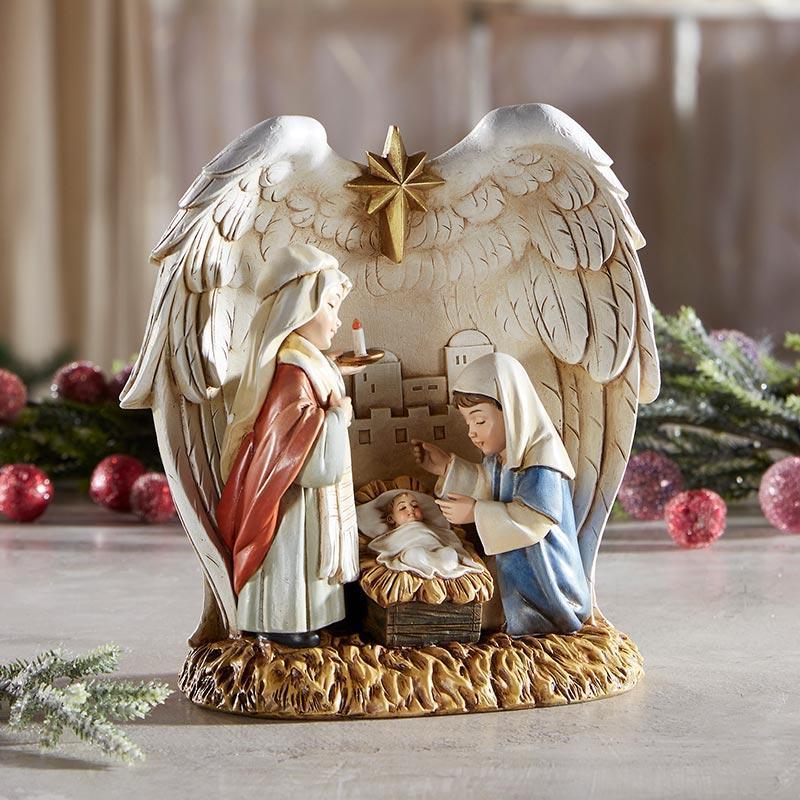 Children's Nativity Figurine (Silent Night Collection) - 7" H - Saint-Mike.org