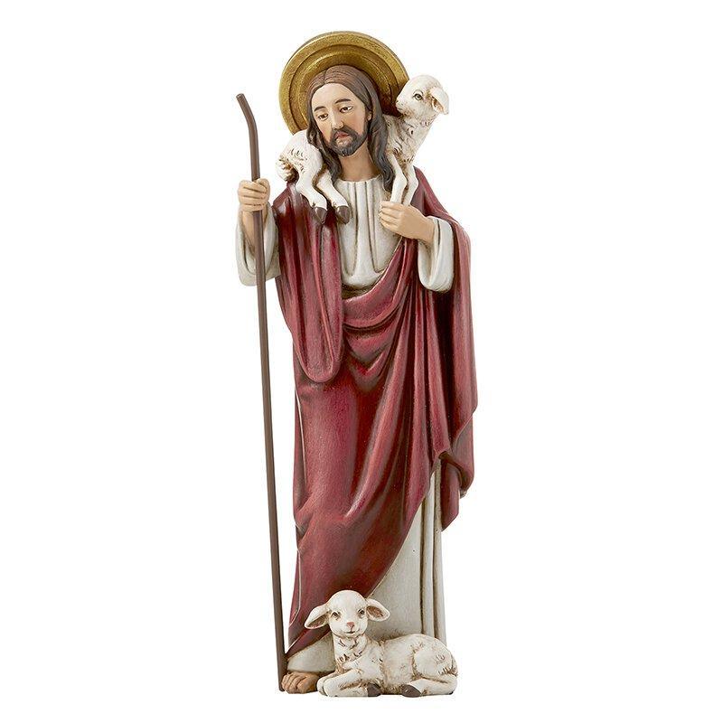 Good Shepherd Figurine (Milano Collection) - 8" H - Saint-Mike.org