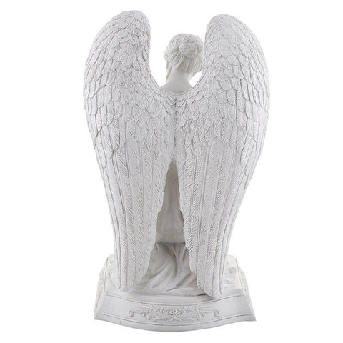 Memorial Stone Garden Statue (Forever in Our Hearts Collection) - 20" H - Saint-Mike.org
