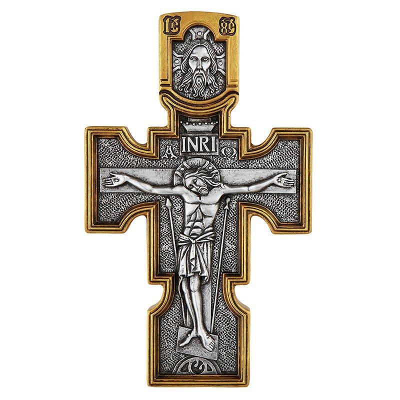 Orthodox Crucifix (Constantinople Collection) - 10" H - Saint-Mike.org