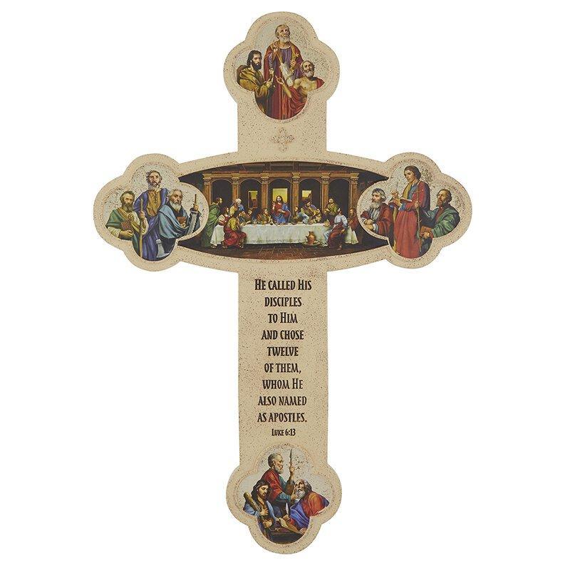 Apostles Cross - 12" H - Saint-Mike.org
