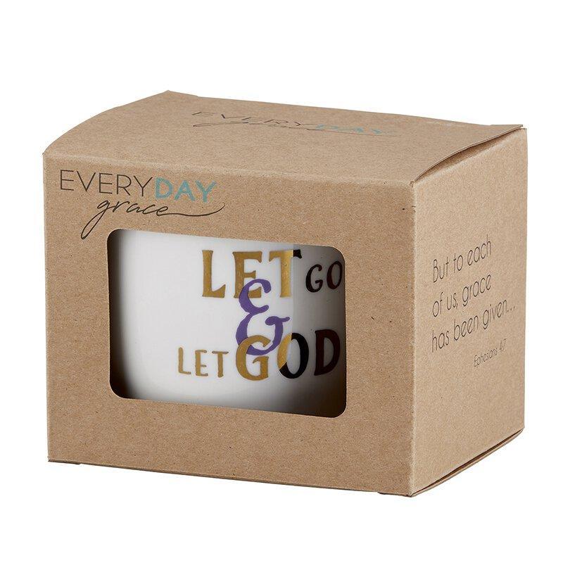 Let Go Let God Café Recovery Mug (2 pack) - 12 oz - Saint-Mike.org