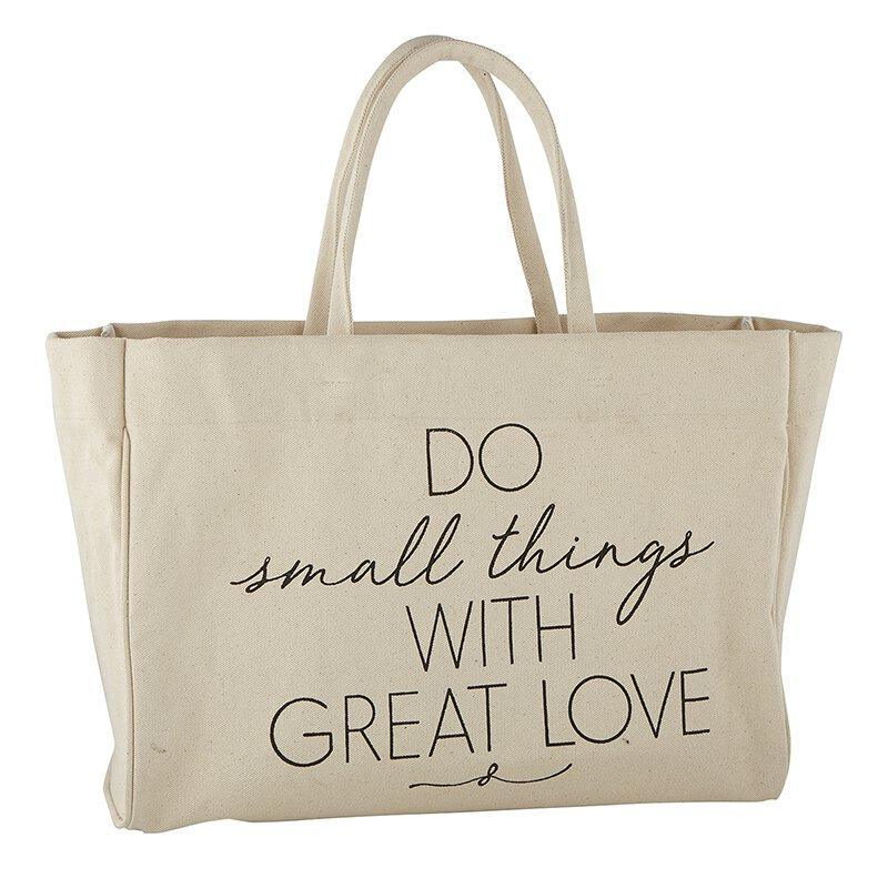 Do Small Things Tote Bag - 19.5" W - Saint-Mike.org