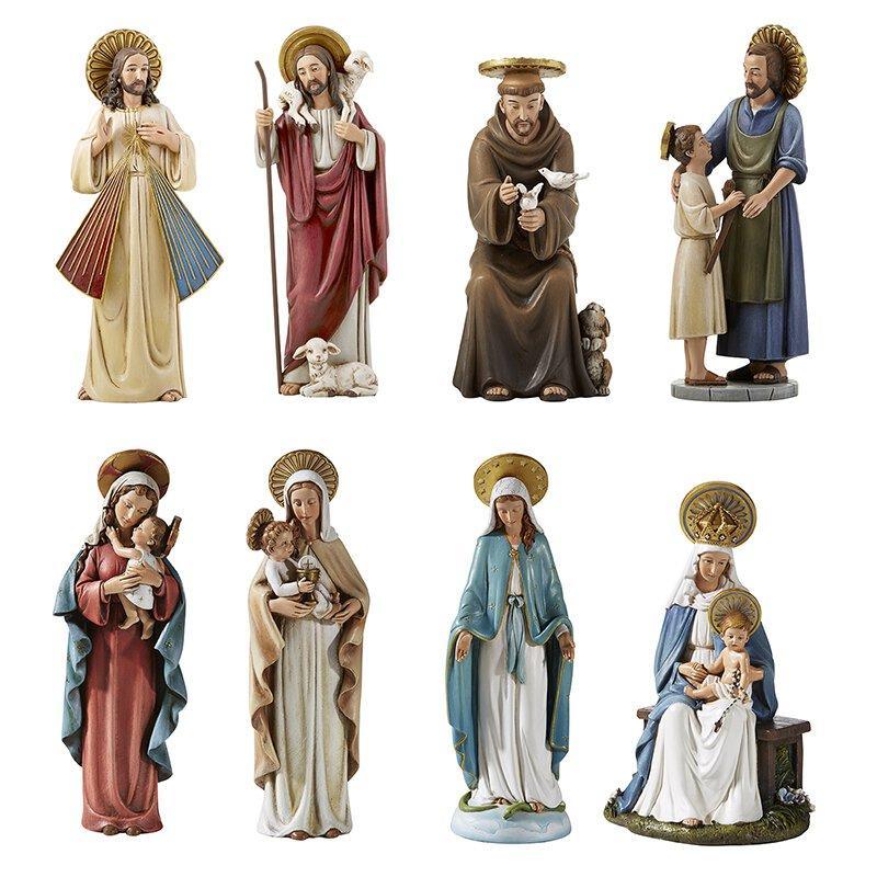 Saint Figurines Bundle Hummel Collection - 8" H - Saint-Mike.org