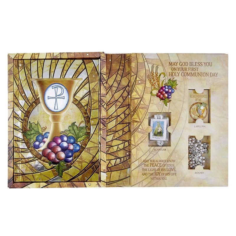 First Communion Gift Set - Girl - Saint-Mike.org