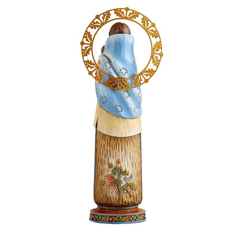 Madonna and Child Fall Statue (Seasons Collection) - 10" H - Saint-Mike.org
