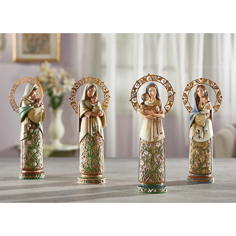 Madonna and Child Bundle (Seasons Collection) - 4 Pieces - Saint-Mike.org