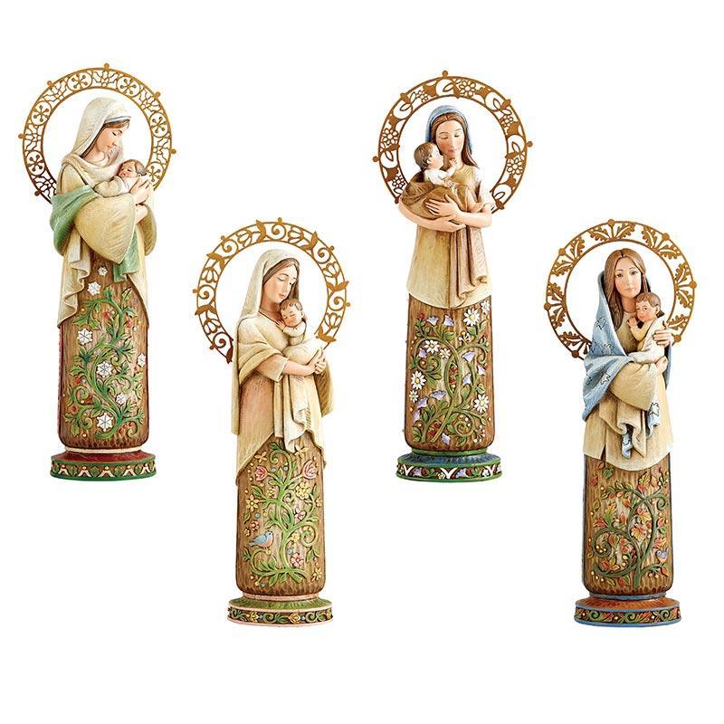Madonna and Child Bundle (Seasons Collection) - 4 Pieces - Saint-Mike.org
