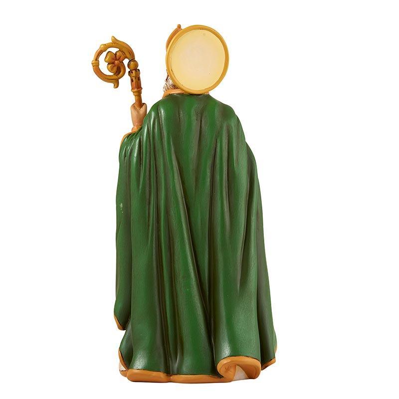 St. Patrick Statue (Toscana Collection) - 8" H - Saint-Mike.org