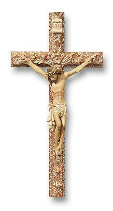 Tomaso Ornate Crucifix (Ravello Collection) - 8" H - Saint-Mike.org