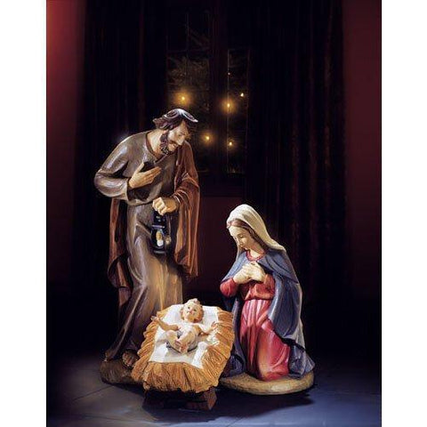 Holy Family Statue (Val Gardena Collection) - Multiple Sizes - Saint-Mike.org