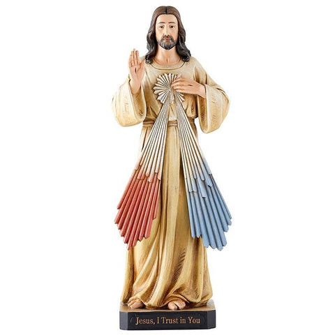 Divine Mercy Statue (Milano Collection) - 12" H - Saint-Mike.org