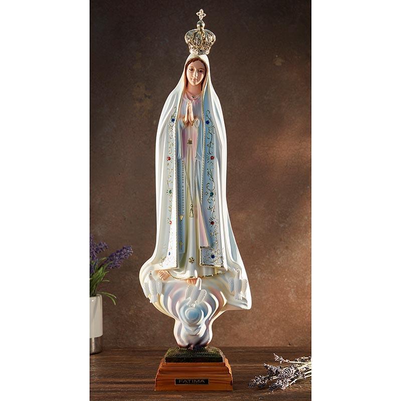 Our Lady Fatima Statue (Multiple Sizes) - Saint-Mike.org