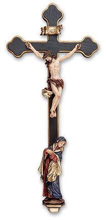 Tomaso Sorrowful Mother Crucifix (Ravello Collection) - 13" H - Saint-Mike.org