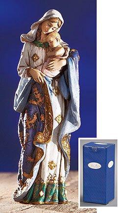 Madonna & Child Statue (Ave Maria Collection) - 7" H - Saint-Mike.org