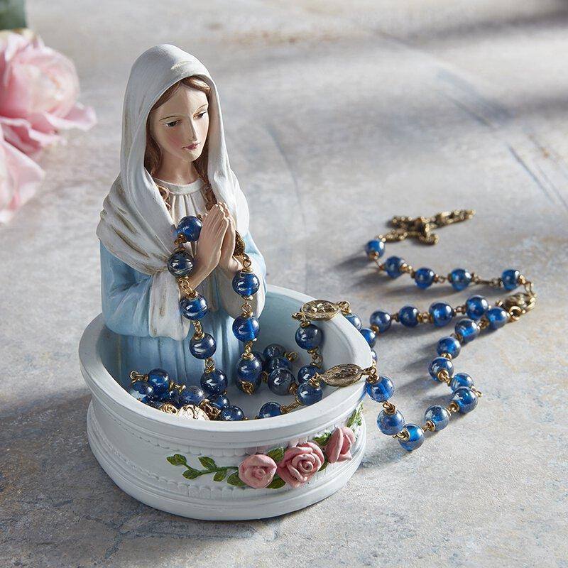 Madonna Rosary Holder (2 pack) - 5" H - Saint-Mike.org