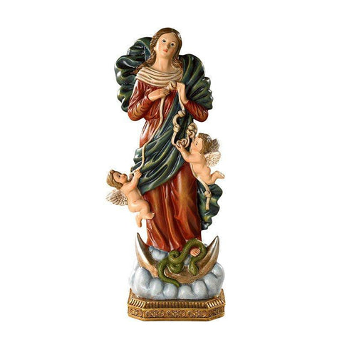 Mary Untier Of Knots Statue (Michael Adams Collection) - Multiple Sizes - Saint-Mike.org