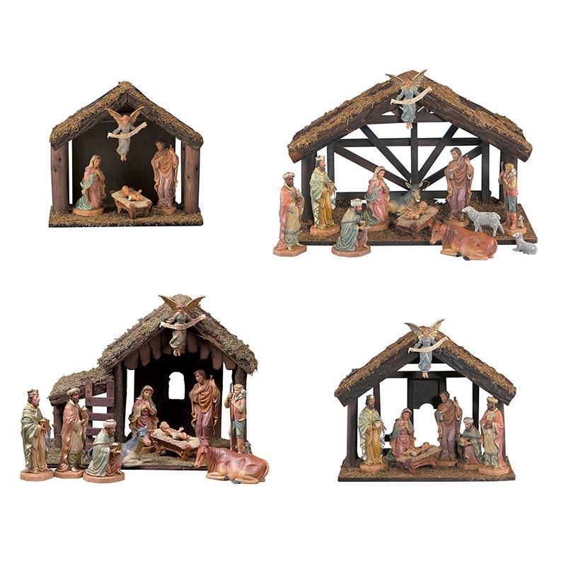 Nativity Scene Bundle DiGiovanni Collection - 4 Scenes - Saint-Mike.org