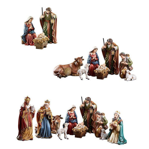 Nativity Scene Bundle Michael Adams Collection - 3 Scenes - Saint-Mike.org