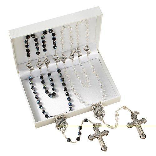 Our Lady of Guadalupe Wedding Rosary Gift Set - Saint-Mike.org
