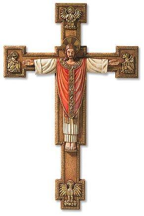 Christus Rex Crucifix (Ravello Collection) - 12" H - Saint-Mike.org