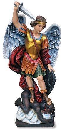 St. Michael Statue (Basilica Collection) - 48" H - Saint-Mike.org