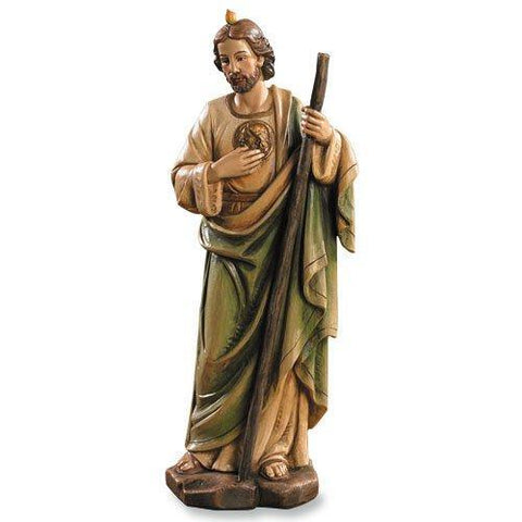 St. Jude Statue (Toscana Collection) - 8" H - Saint-Mike.org