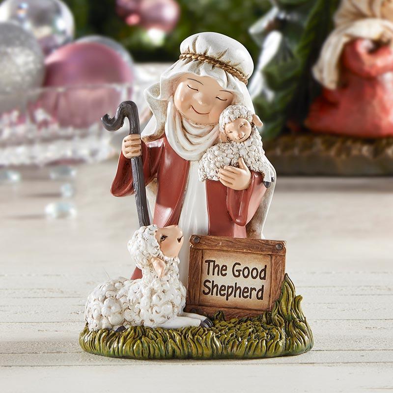 The Good Shepherd Kids Nativity Piece (Child is Born Collection) - 6.5" H - Saint-Mike.org