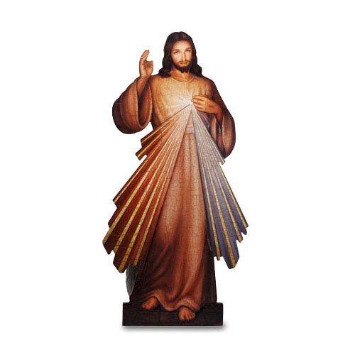 Divine Mercy Plaque - 31" H - Saint-Mike.org