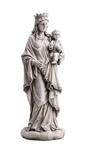 Mary Queen Heaven Garden Statue (Marian Garden Collection) - 18" H - Saint-Mike.org